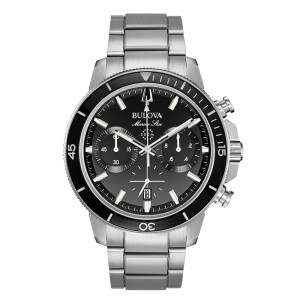 Bulova Marine Star 96B272 Chronograph Mens Wristwatch