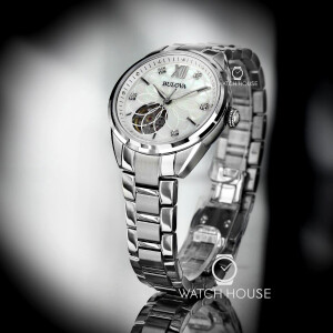 Bulova Classic 96P181 Womens Automatic with MOP Dial and...
