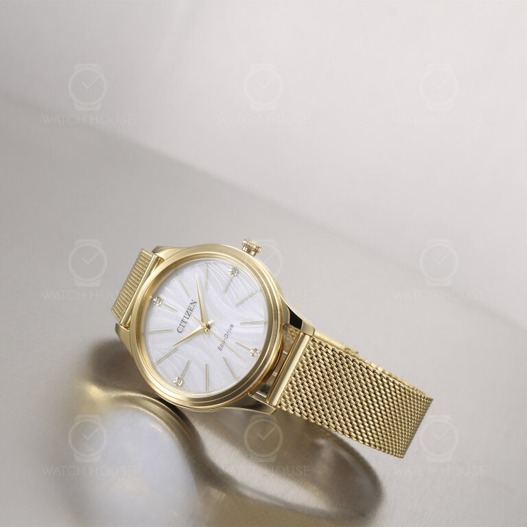Citizen Elegance Eco Drive Damenuhr EM1222-87A
