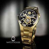 Bulova Classic 98A178 XL Mens Automatic Wristwatch with Sapphireglas