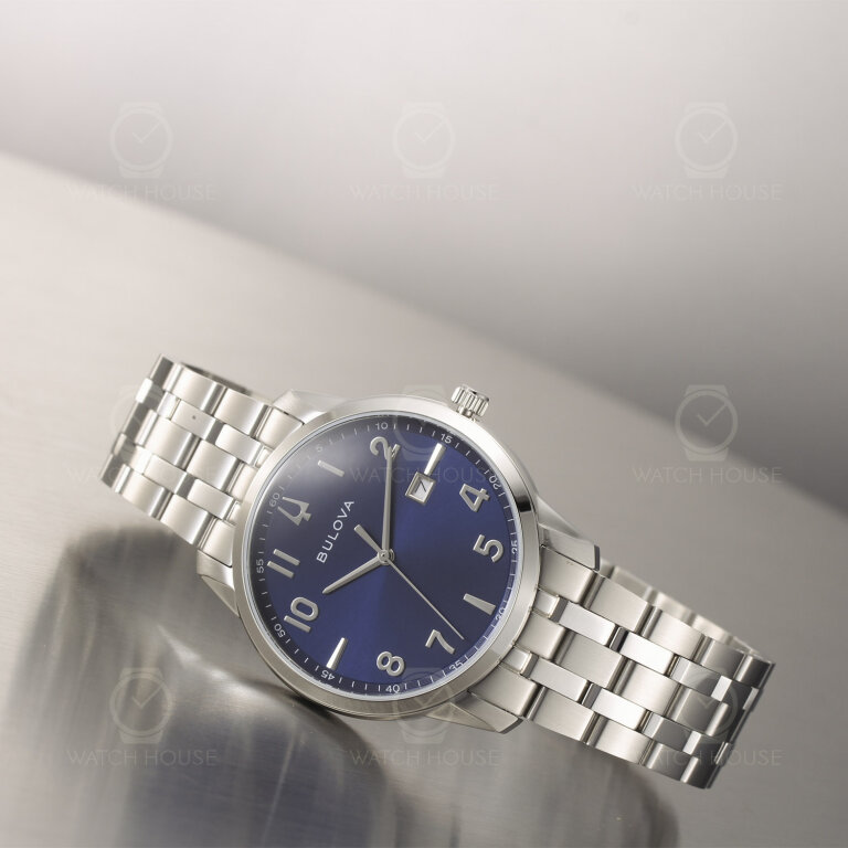 Bulova Classic Herrenuhr 96B475 Blau