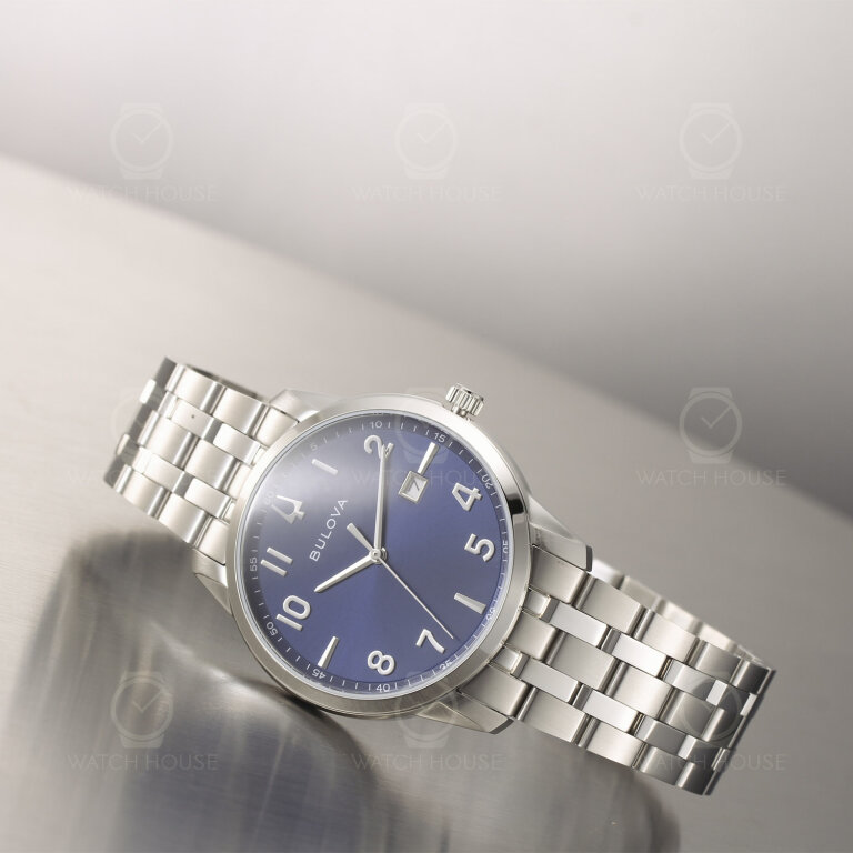 Bulova Classic Herrenuhr 96B475 Blau