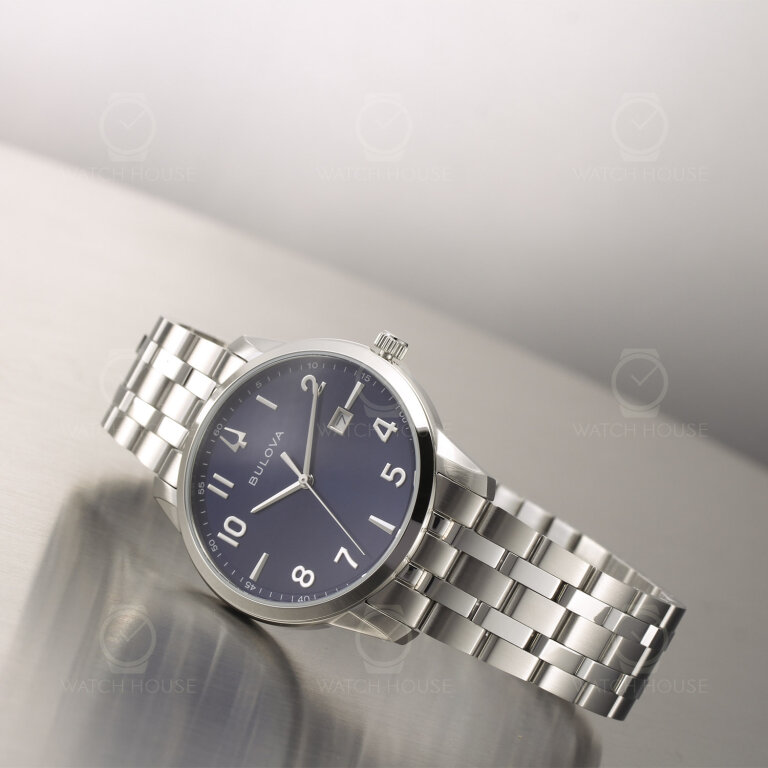 Bulova Classic Herrenuhr 96B475 Blau