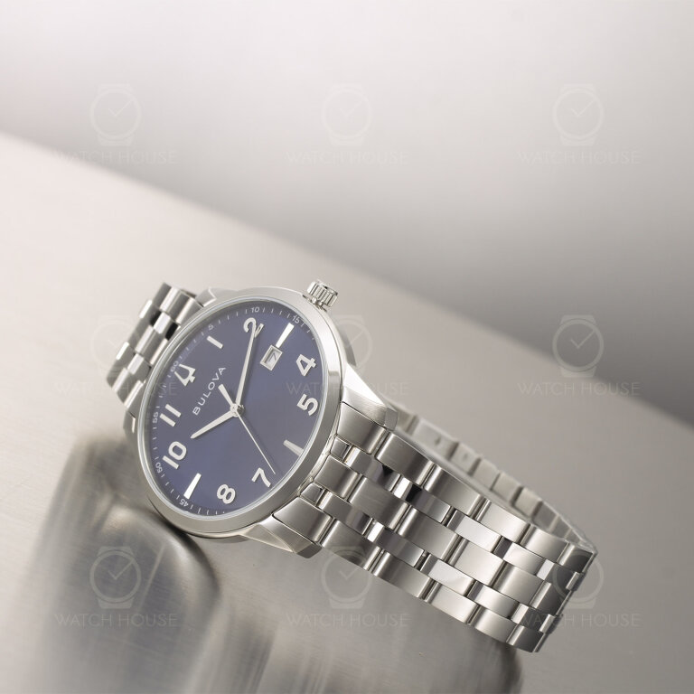 Bulova Classic Herrenuhr 96B475 Blau