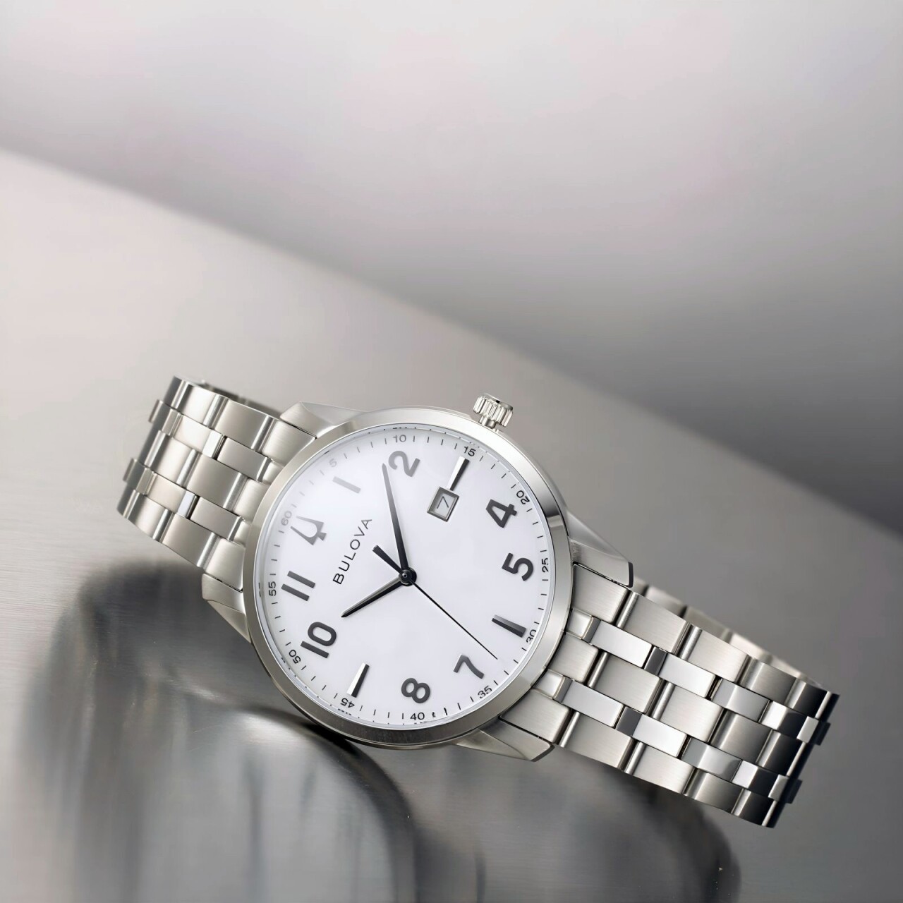 Bulova Classic Herrenuhr 96B474 Weiß