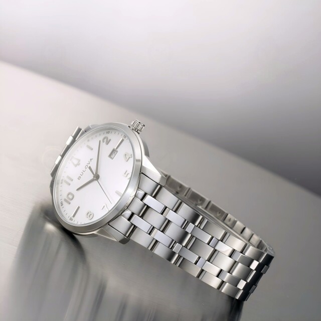 Bulova Classic Herrenuhr 96B474 Weiß