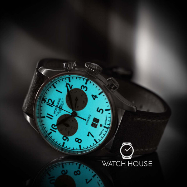 Iron Annie Flight Control 5186-5 Chronograph Men's Pilotwatch