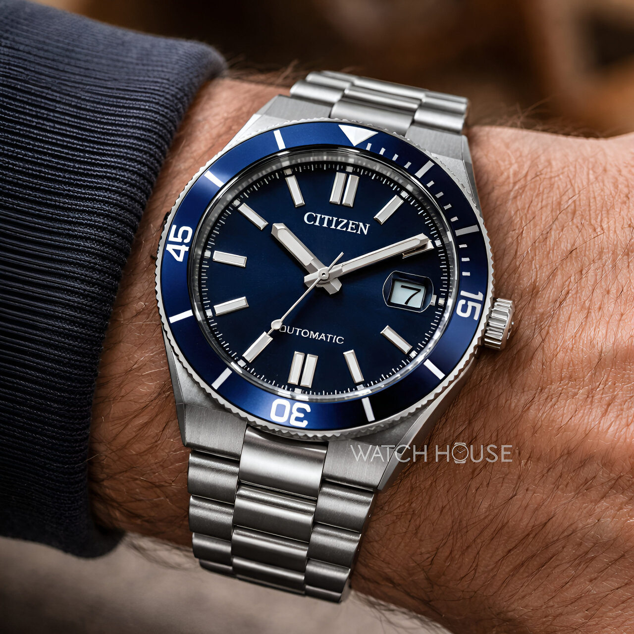 Citizen Tsuyosa Shore Automatic NJ0230-59L Blue