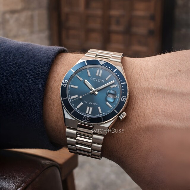 Citizen Tsuyosa Shore Automatic NJ0231-56L Blue