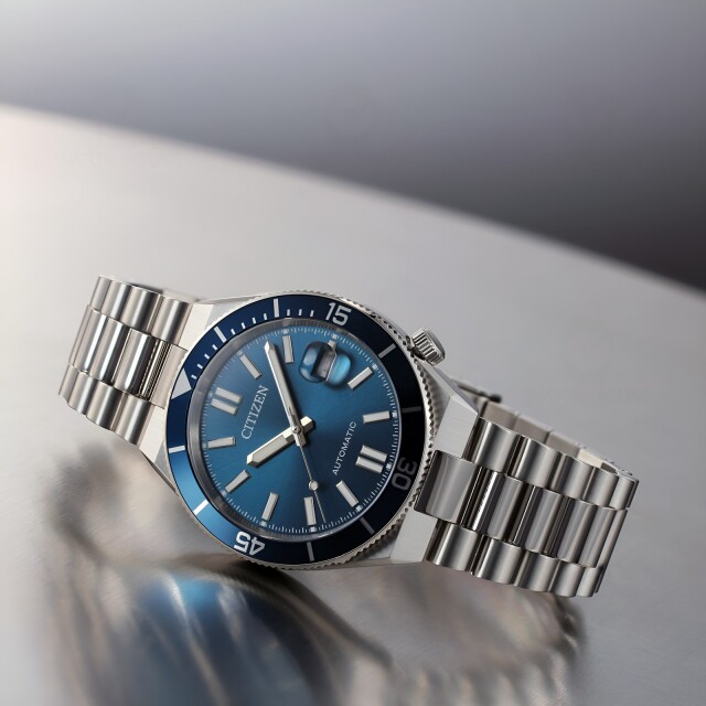 Citizen Tsuyosa Shore Automatic NJ0231-56L Blue