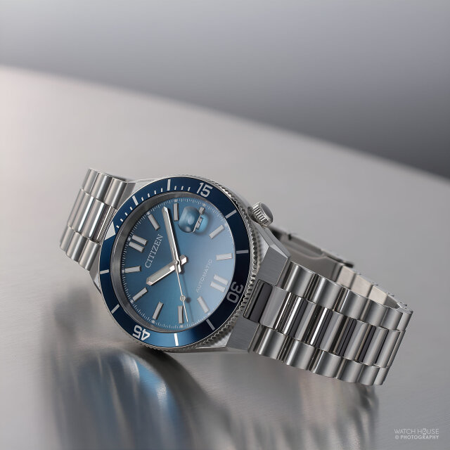 Citizen Tsuyosa Shore Automatikuhr NJ0231-56L Blau