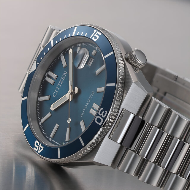 Citizen Tsuyosa Shore Automatikuhr NJ0231-56L Blau