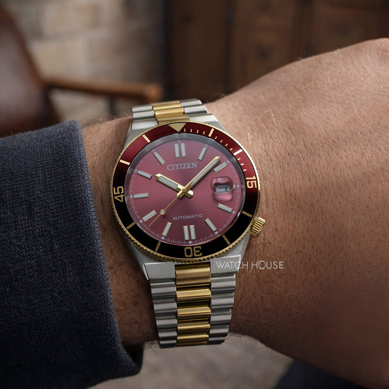 Citizen Tsuyosa Shore Automatikuhr NJ0234-58X Bicolor