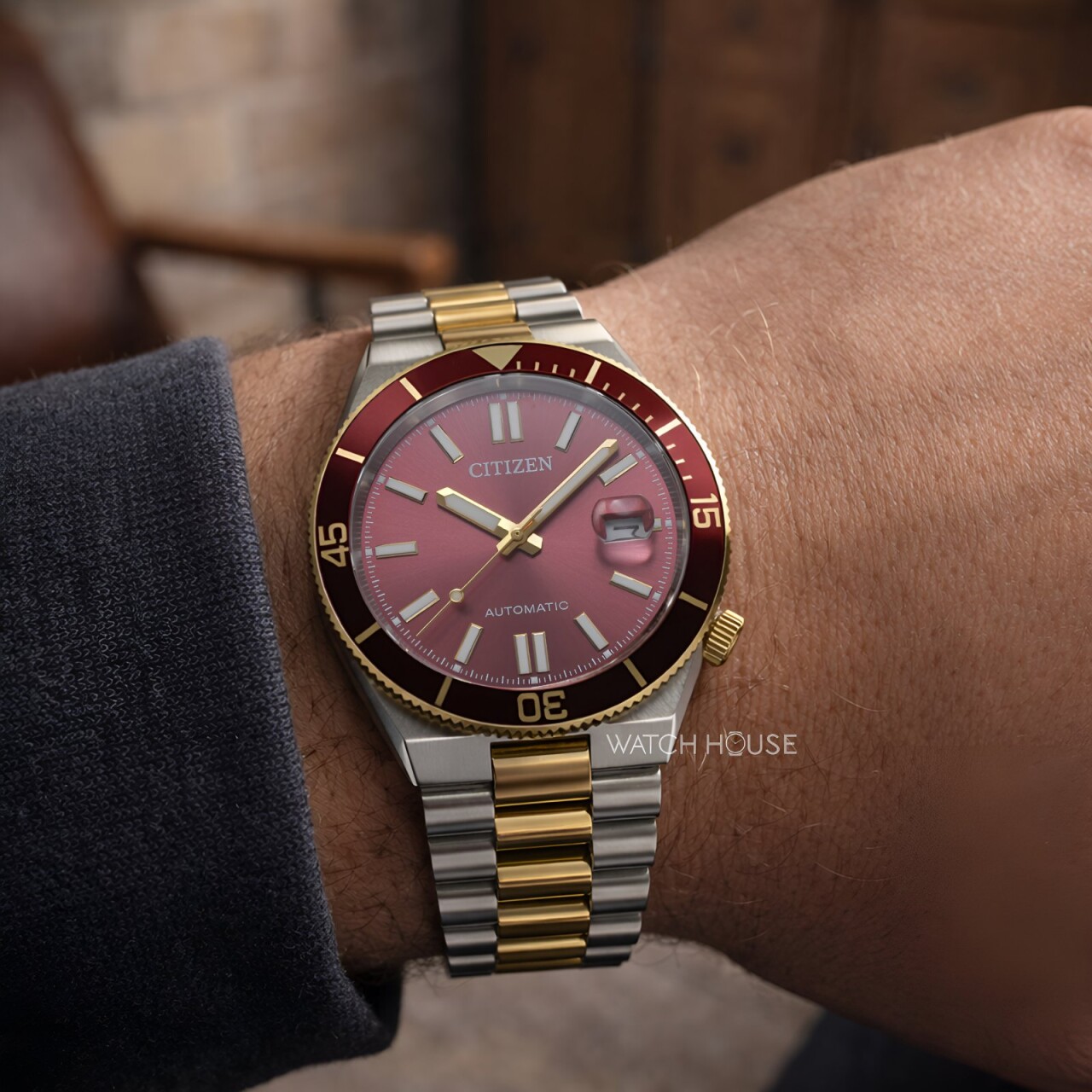 Citizen Tsuyosa Shore Automatikuhr NJ0234-58X Bicolor