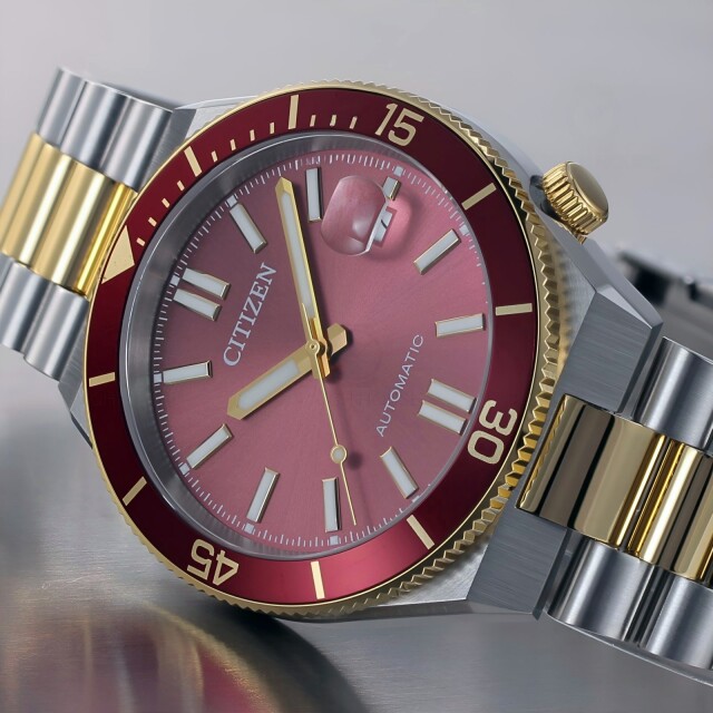 Citizen Tsuyosa Shore Automatikuhr NJ0234-58X Bicolor