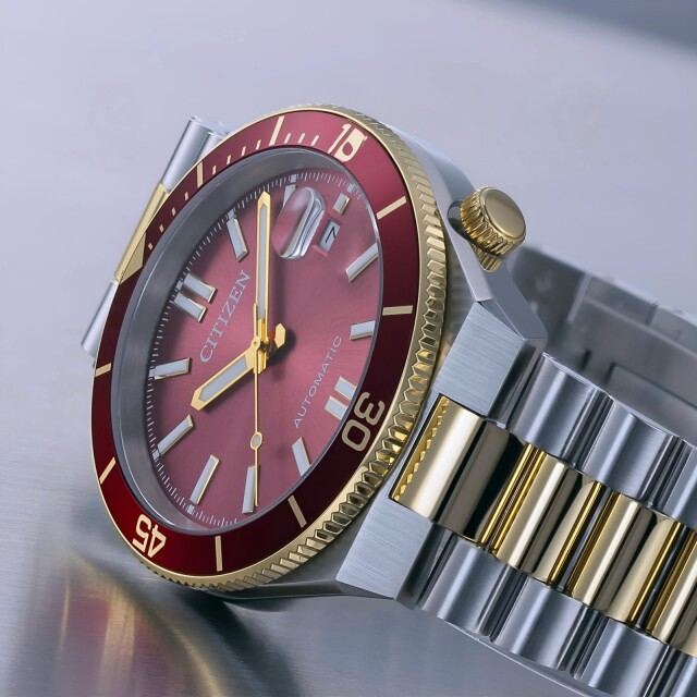 Citizen Tsuyosa Shore Automatikuhr NJ0234-58X Bicolor