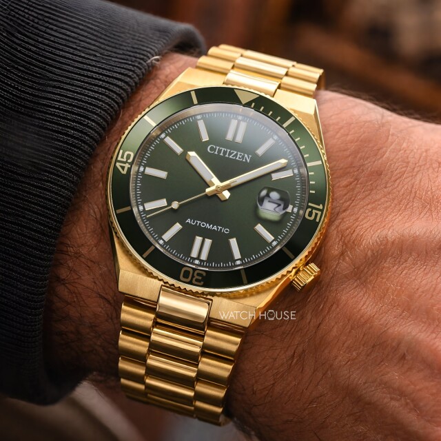 Citizen Tsuyosa Shore Automatic NJ0232-53X Gold