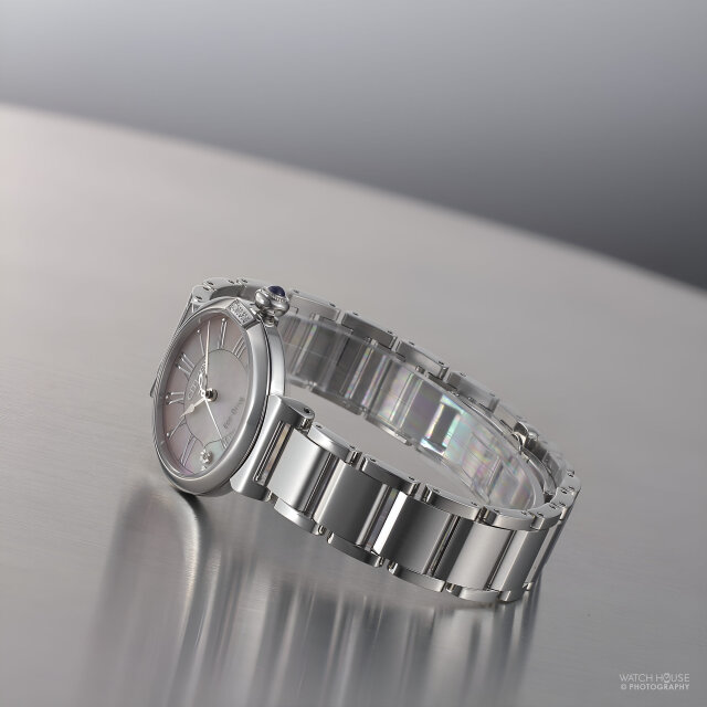 Citizen Damen 5 Diamanten Perlmutt Eco-Drive EM1060-87Y Stahl