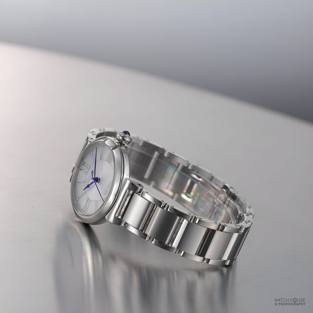 Citizen Damen Diamant Eco-Drive EM1070-83A Stahl-Weiß