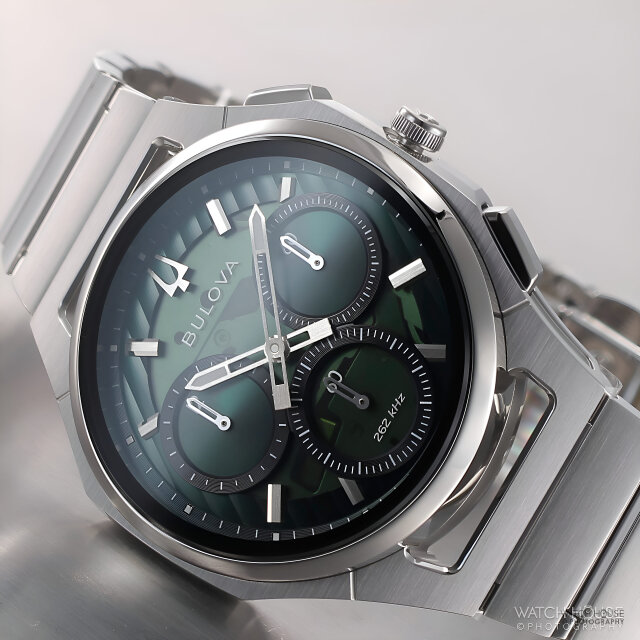 Bulova Curv Presisionist 96A338 Grün
