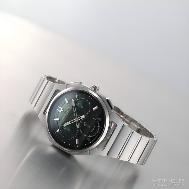 Bulova Curv Precisionist 96A338, green