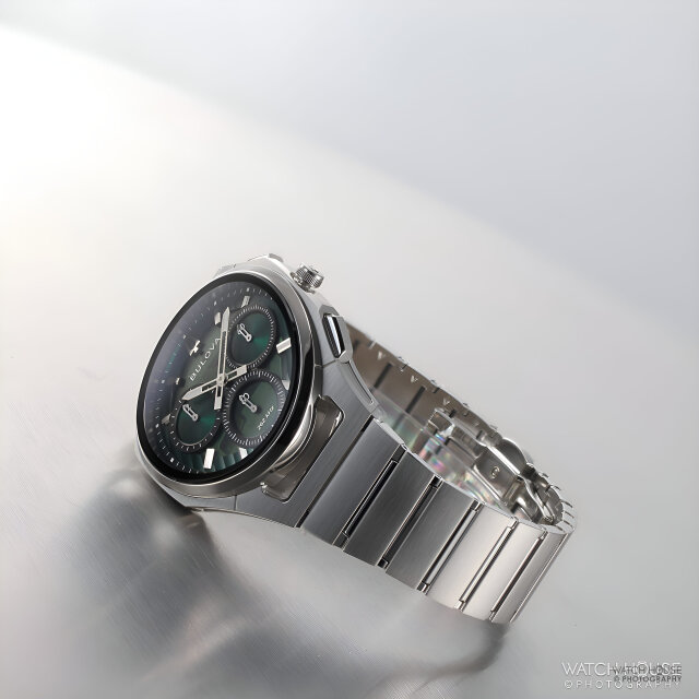 Bulova Curv Presisionist 96A338 Grün