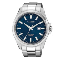 Citizen Elegant BM7470-84L titanium mens watch in blue
