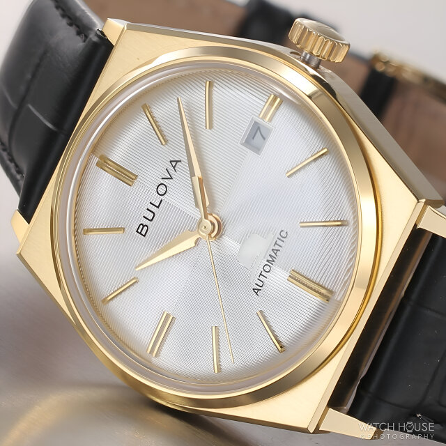 Bulova 97B243 Frank Sinatra Automatikuhr Gold-Silber