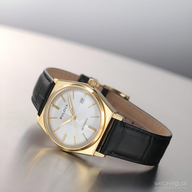 Bulova 97B243 Frank Sinatra Automatikuhr Gold-Silber