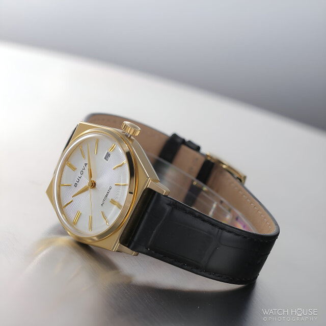 Bulova 97B243 Frank Sinatra Automatikuhr Gold-Silber