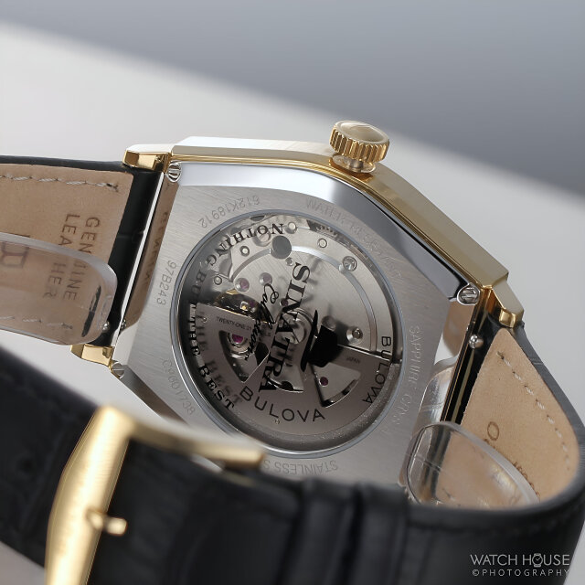 Bulova 97B243 Frank Sinatra Automatikuhr Gold-Silber