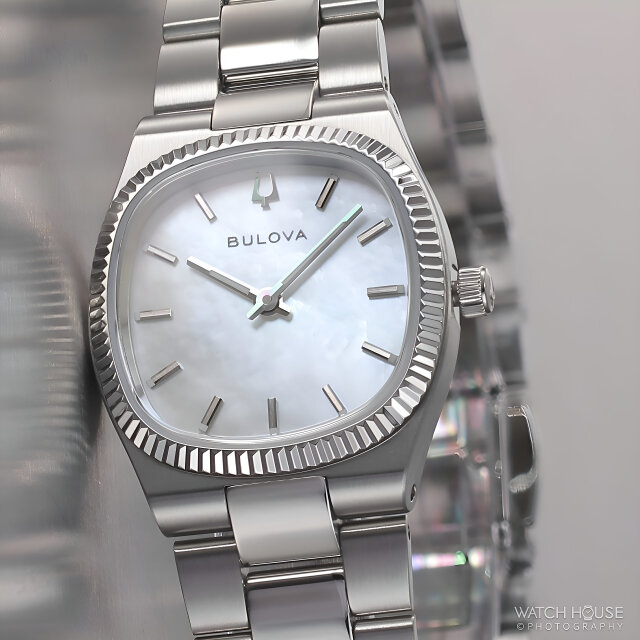 Bulova Damenuhr Super Seville 96L353 Perlmutt