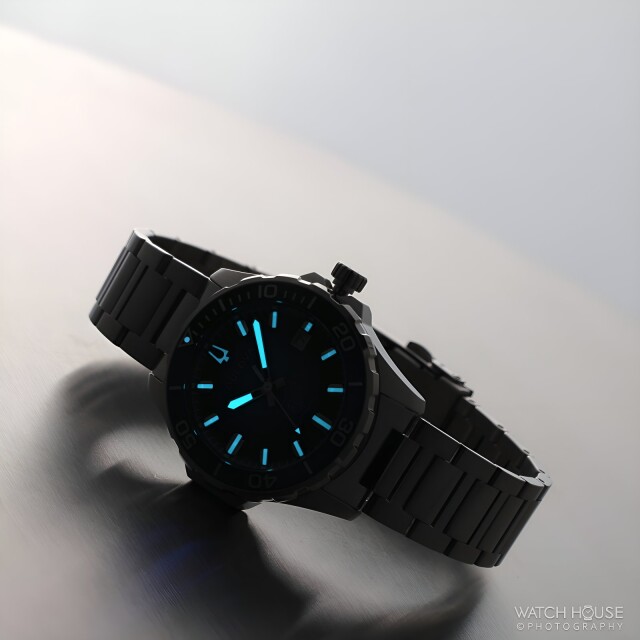 Bulova Marine Star Automatikuhr 98B466 Blau