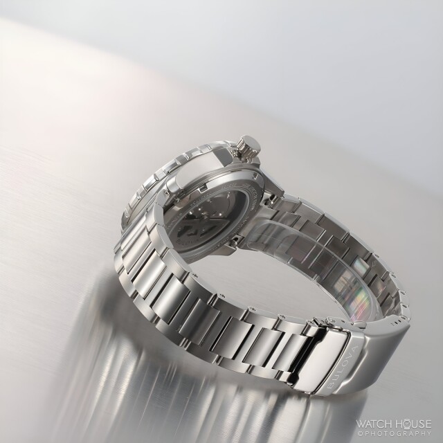 Bulova Marine Star Automatikuhr 98B466 Blau