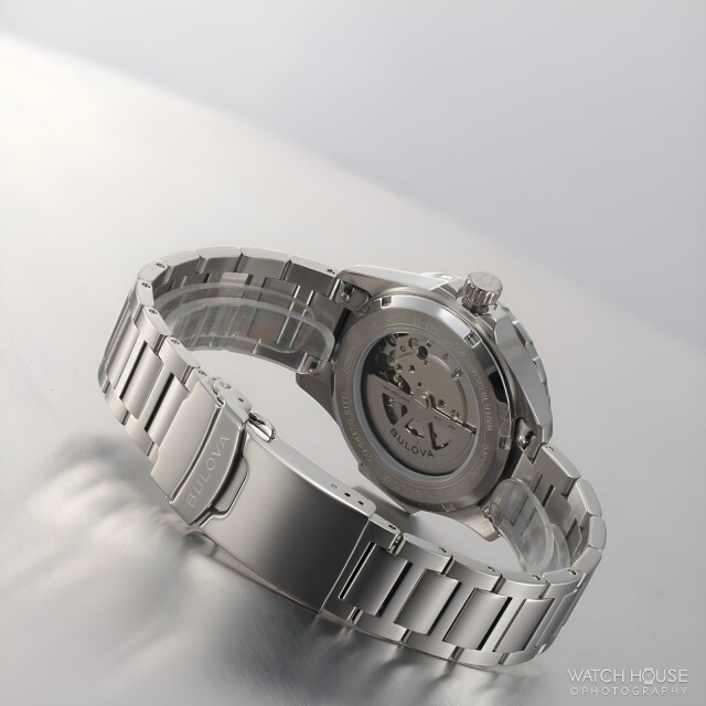 Bulova Marine Star Automatikuhr 98B466 Blau