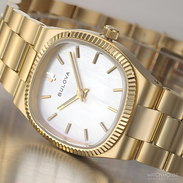 Bulova ladies’ Super Seville 97L189 gold