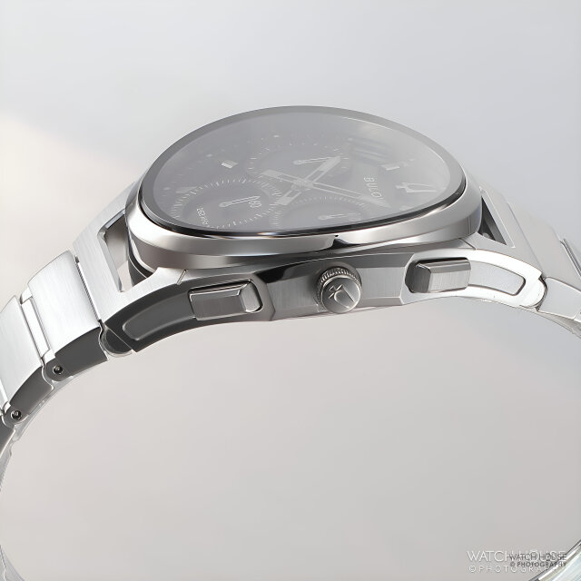 Bulova Curv Precisionist 96A339, blue