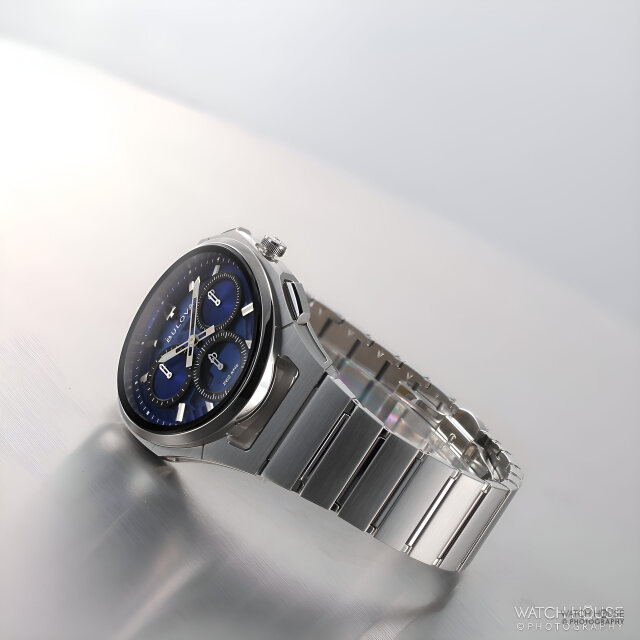 Bulova Curv Precisionist 96A339, blue