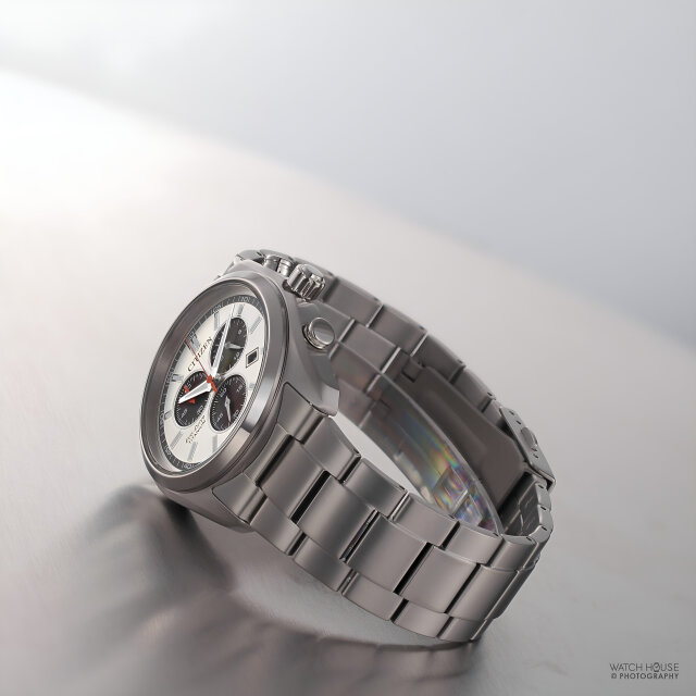 Citizen Eco Drive Mens Chronograph AT2590-59A Panda