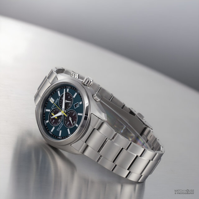 Citizen Eco Drive Mens ChronographAT2590-59X Petrol