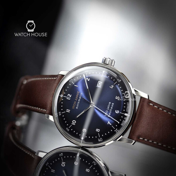 5056-3 Men\'s Wristwatch ETA Automatic Bauhaus Iron Annie
