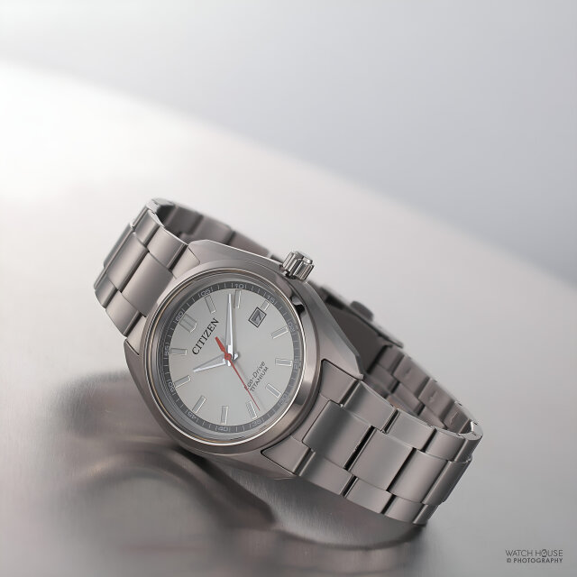 Citizen Eco-Drive mens watch Super Titanium AW1900-50A...