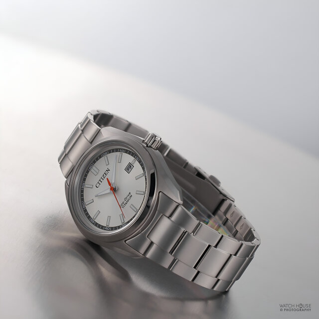 Citizen Eco-Drive mens watch Super Titanium AW1900-50A...