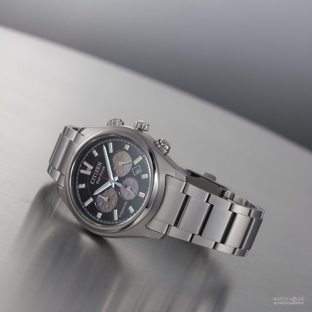 Citizen Eco Drive Herren Chronograph CA4750-51E Schwarz