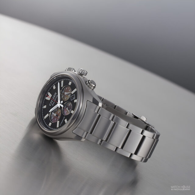 Citizen Eco Drive Herren Chronograph CA4750-51E Schwarz