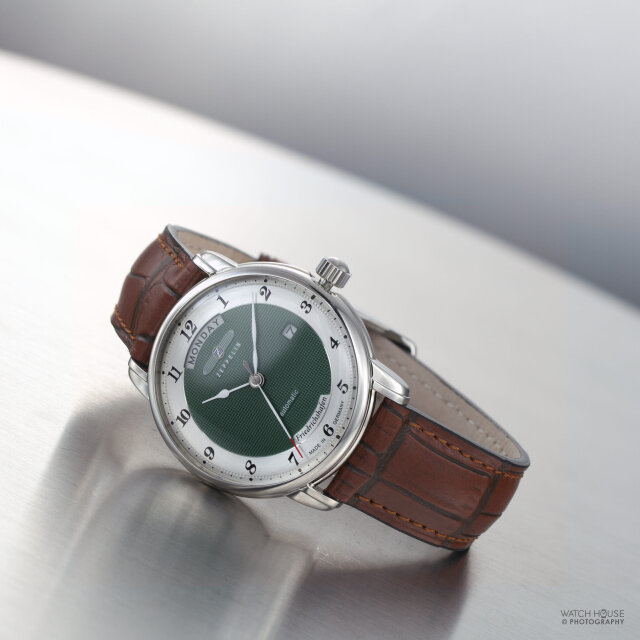 Zeppelin Friedrichshafen 8562-2 Mens Automatic Watch 8285...
