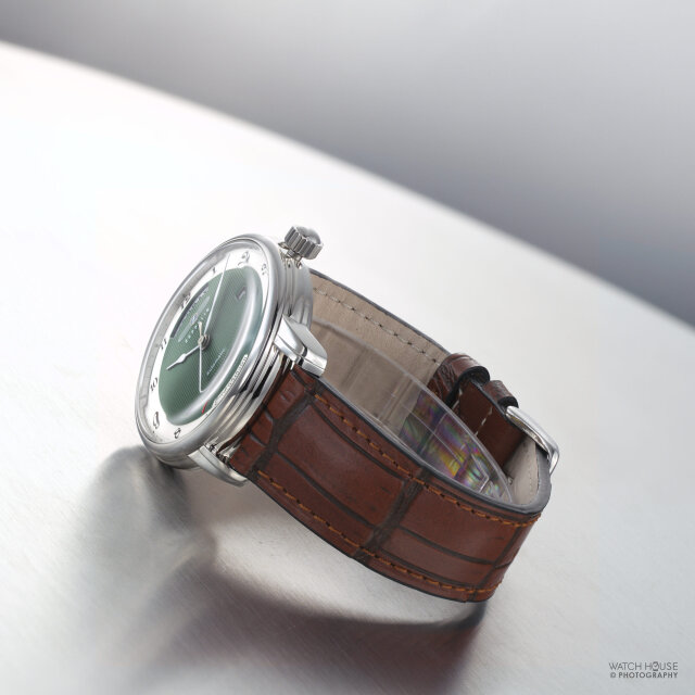 Zeppelin Friedrichshafen 8562-2 Herren Automatikuhr 8285 Grün