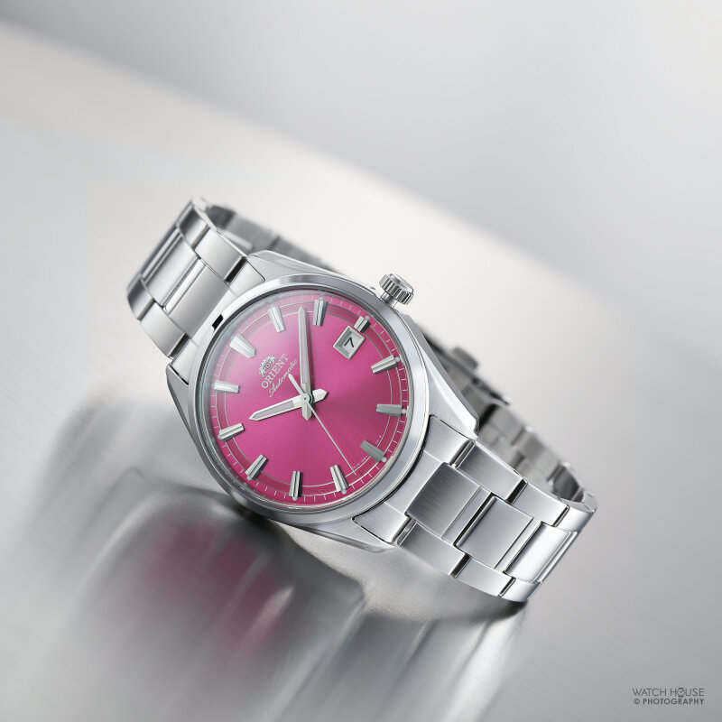 Orient Stretto Automatikuhr RA-AC0R07P Limitiert Pink