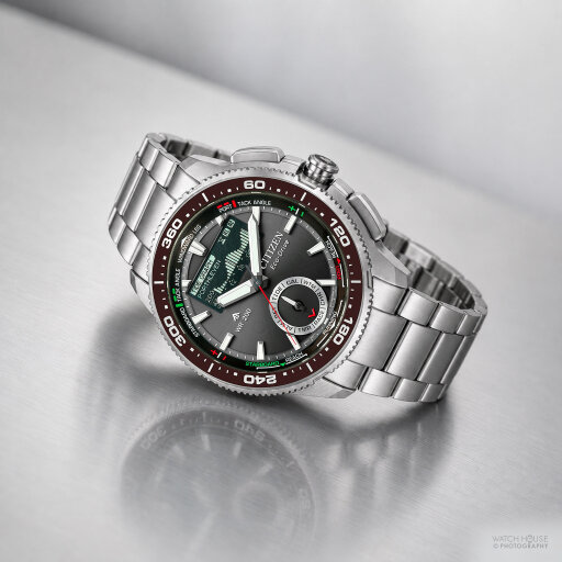 Citizen Promaster Marine Wave Tracker Eco-Drive...