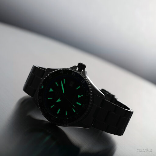 Orient MAKO GMT Automatikuhr RA-BC0003L30B Tiefsee Blau